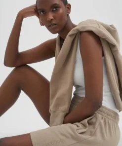 Toboggan Canada UNISEX LUXE FLEECE SWEAT SHORTS - BEIGE