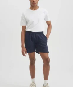 Toboggan Canada UNISEX LUXE FLEECE SWEAT SHORTS - NAVY