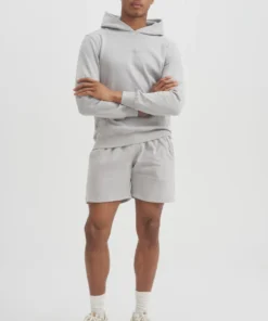Toboggan Canada UNISEX LUXE FLEECE SWEAT SHORTS - GREY