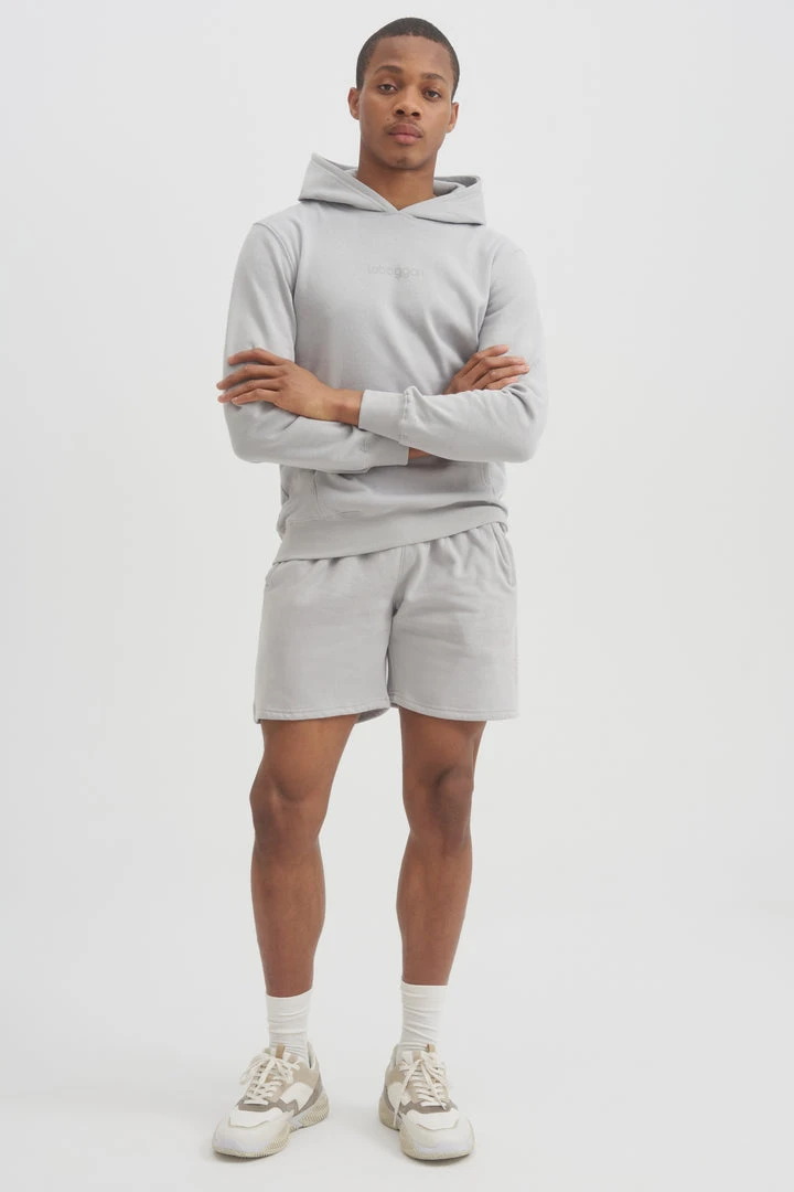 Toboggan Canada UNISEX LUXE FLEECE SWEAT SHORTS - GREY