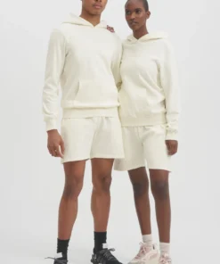 Toboggan Canada UNISEX LUXE FLEECE SWEAT SHORTS - OFF WHITE