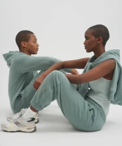 Toboggan Canada UNISEX LUXE SWEATPANTS - VINTAGE TEAL Luxe Fleece