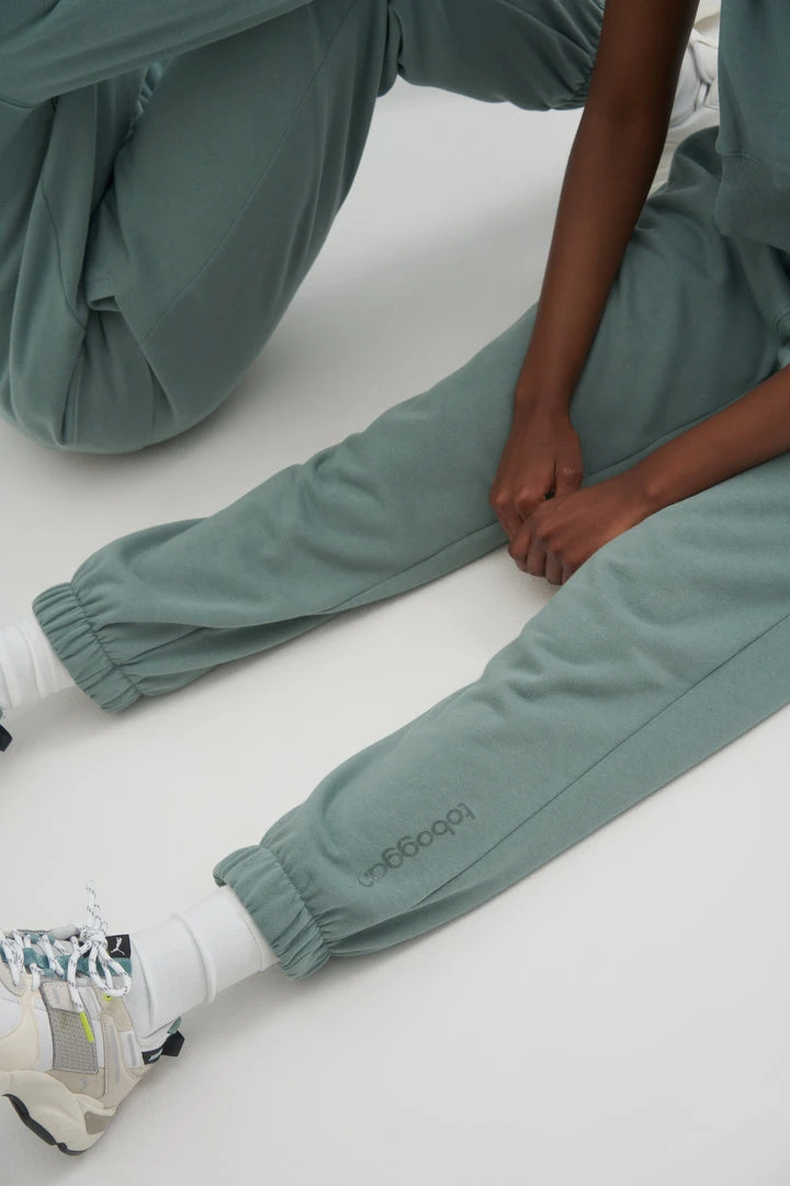 Toboggan Canada UNISEX LUXE SWEATPANTS - VINTAGE TEAL Luxe Fleece