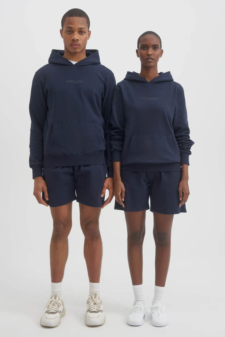 Toboggan Canada UNISEX LUXE FLEECE HOODIE - NAVY