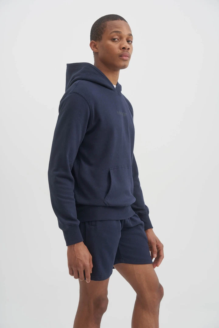 Toboggan Canada UNISEX LUXE FLEECE HOODIE - NAVY